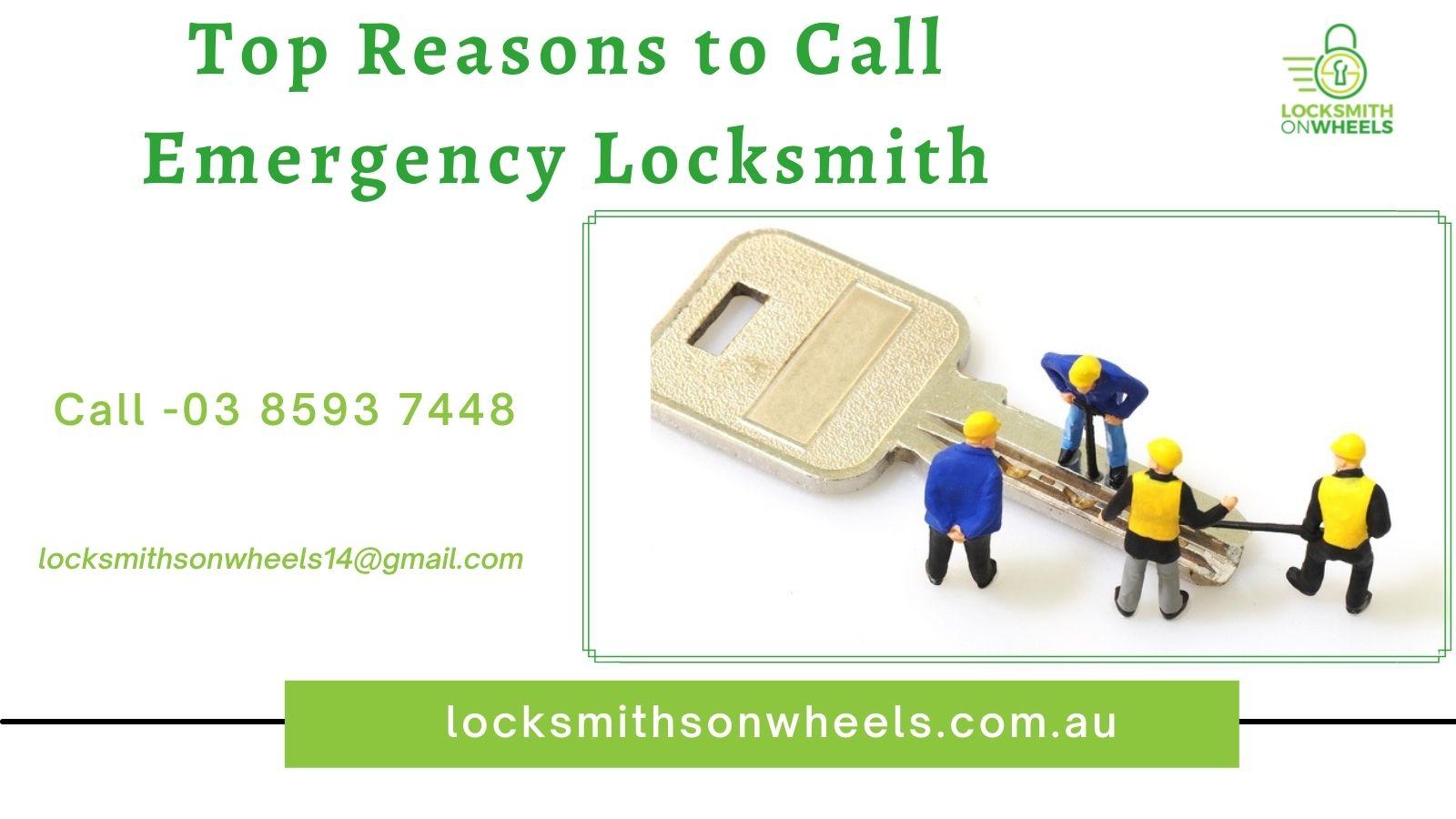 Top Reasons to Call Emergency Locksmith