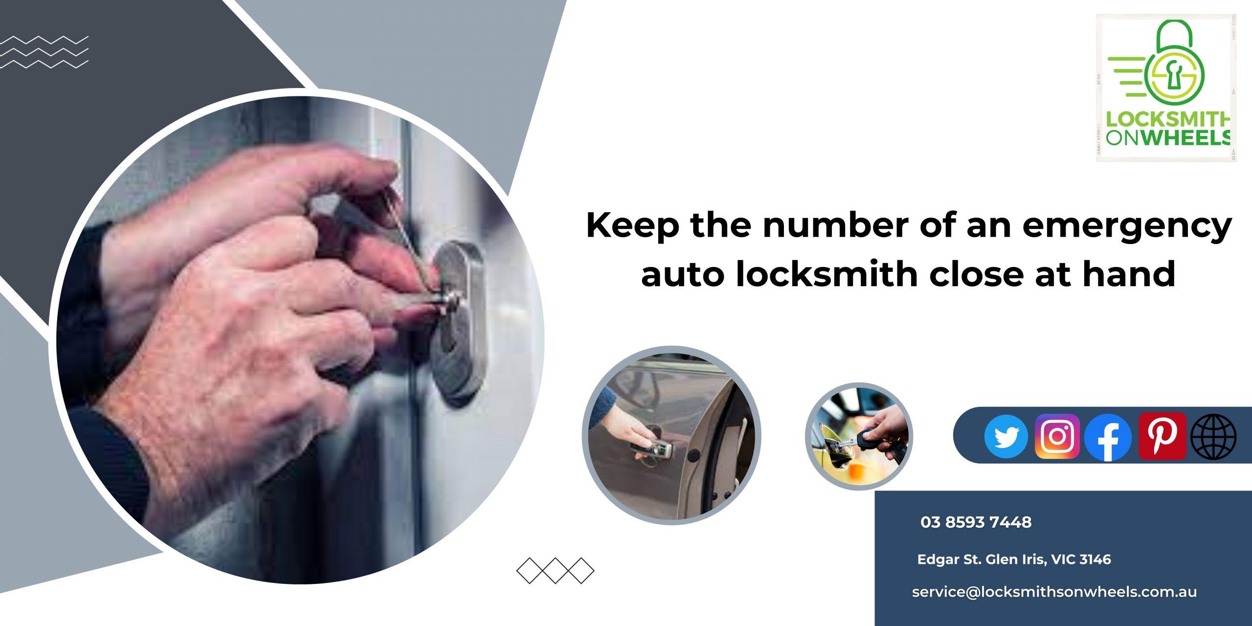 emergency auto locksmith